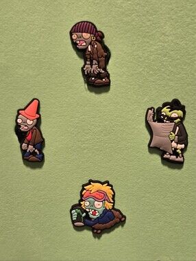 Plants vs Zombies Zombie Croc Jibbitz Charm Set